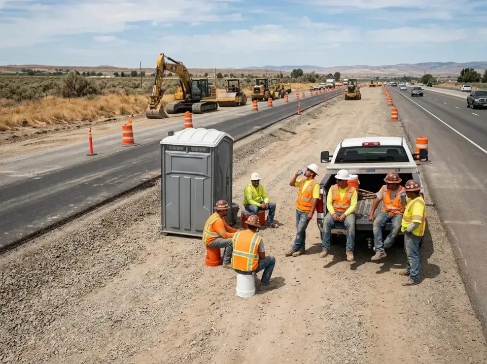 highway-road-construction-crew-007 — frequently asked questions, Porta Potty and Restroom Rentals in Park View, IA